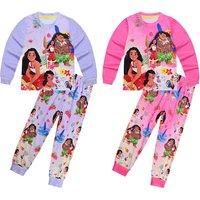 Moana 2 Inspired Kids' Cartoon Pyjama Set - 5 Sizes, 2 Colours
