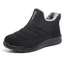 Women'S Fur Lined Winter Snow Boots - 5 Colour Options - Grey