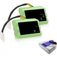 2 pcs 7.2v 4500mAh battery pack for Neato XV-21 XV-11 XV-14 XV-15 robot vacuum cleaner parts neato xv battery signature pro