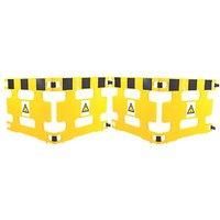 Addgards Handigard 4-Panel Barrier Yellow / Black 970mm (4094V)