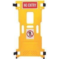 Addgards Supergard Single Add-on Barrier Yellow 550mm (6255V)
