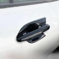 Door Handle Cover + Surrounds Protector Kit For Toyota Land Cruiser LC300 2022 2023 2024 Carbon