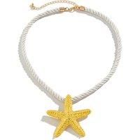 Oversized Starfish Or Snail Detail Jewellery Set - 2 Colours - Silver