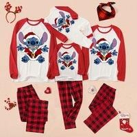 Stitch Inspired Christmas Family Pyjama Sets - 5 Styles