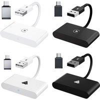 Wireless Car Play Adapter - Ios Or Android - White
