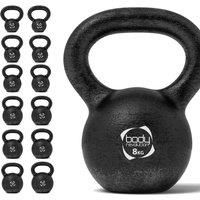 Body Revolution 8 KG Cast Iron Kettlebell - Heavy Weight Kettle Bell for Strength and Cardio Training