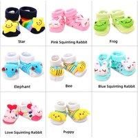 Non-Slip Cute Baby Socks - 2 Sizes & 8 Designs! - Black