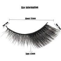 5 Pairs Of False Eyelashes - 7 Styles