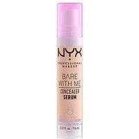 NYX Professional Makeup Bare With Me Concealer Serum, Natural, Medium Coverage, Vanilla, 9.6ml