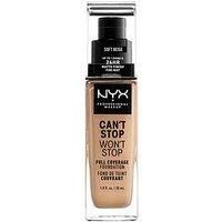NYX Professional Makeup Can't Stop Won't Stop 24HR Full Coverage Foundation