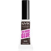 NYX Professional Makeup Tinted Brow Glue, Instant Eyebrow Styler, Laminated Brow Look, The Brow Glue, Black