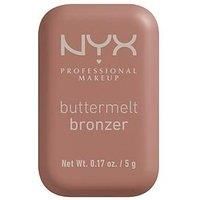 NYX Professional Makeup Buttermelt Powder Bronzer, Up To 12H Wear, Fade & Transfer Resistant, Shade: Butta Dayz
