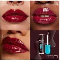 NYX Professional Makeup Lip IV Hydrating Gloss Stain, Lip Gloss, Up to 12HR Hydration, High Pigment, Wet Shine Finish, Mauve N/' Moist