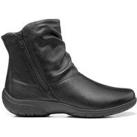 Hotter Women's Whisper Wide Fit Boot Leather Zip Fastening Adult Ankle Boots