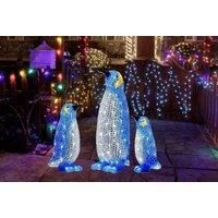 Christmas Decoration Acrylic Led Penguin Light In 4 Options | Wowcher