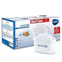 BRITA MAXTRA+ Water Filter Cartridges, Compatible with BRITA Jugs, Helps with Reduction of Limescale and Chlorine, Pack of 6
