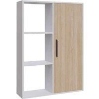 Rick Bookcase Three Shelves And Cabinet
