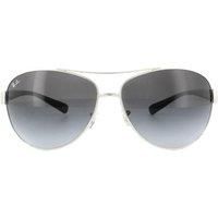 RayBan Man RB3386  Frame color: Silver, Lens color: Grey Gradient, Size 6713/130