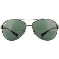 Ray-Ban Sunglasses 3386 004/71 Gunmetal Green Small 63mm