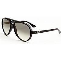 Ray-Ban Cats 5000 RB4125 Sunglasses Black 601/32 Grey Gradient 59mm
