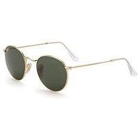 Ray-Ban Unisex's Rb 3447 Sunglasses, Gold (001 001), 50