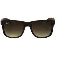 Ray-Ban Junior Men's 0RB4165 710/13 54 Sunglasses, Light Havana/Brown Gradient