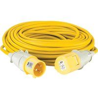 Defender Extension Lead Yellow 4mm2 32A 25m 110V (E85262)