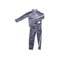 Nike Boys Grey Marl Micro Sports Tracksuit zip Joggers 6 7 years NWT football