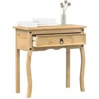 Console Table Corona 73x35x73 cm Solid Wood Pine