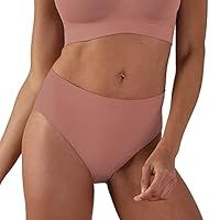 BRAVADO! DESIGNS Sustainable Panty | High-Rise | Seamless | Roseclay | M/L