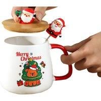 Christmas Ceramic Mug Gift Set - 4 Designs & 3 Options