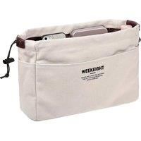 Drawstring Canvas Tote Organiser Pouch - Versatile Storage Solution