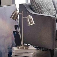Mason Table Lamp & 2 Spotlights, Modern Lighting in Chrome