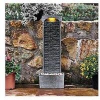 Peaktop Outdoor Garden Patio Decor Curved Water Fountain Feature RJ-19048-UK