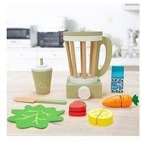 Teamson Kids Little Chef Frankfurt Wooden Blender Play Kitchen Accessories - Green