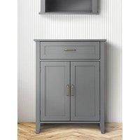 Elegant Home Fashions Mid Century Wooden Floor Storage Cabinet, MDF, EHF-F0018