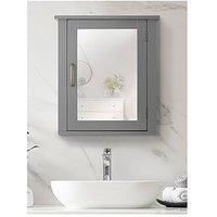 Elegant Home Fashions Mid Century Wooden Medicine Cabinet, MDF, EHF-F0021