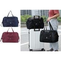 Foldable Travel & Sports Duffle Bag - 2 Sizes & 4 Colours - Navy