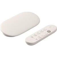 Google TV Streamer (4K) – Fast streaming entertainment on your TV with voice search remote – Watch movies, shows, live TV and Netflix in 4K HDR – Smart home control – 32 GB of storage – Porcelain