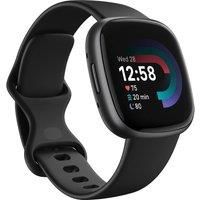 Fitbit Versa 4 Fitness Smartwatch with built-in GPS and up to 6 days battery life - compatible with Android and iOS.