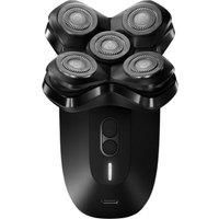 MANSCAPED® The Dome Shaver™ PRO Head Shaver for Bald Men – Five Rotary Blade Design with SkinSafe® & FlexAdjust Technology, Waterproof, USB-C & Wireless Charging Compatible with Travel Lock