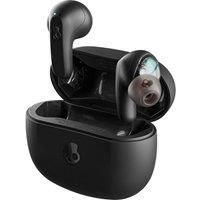 SKULLCANDY Rail Wireless Earbuds with Skull-iQ App Integration and Microphone, 42 Hours Battery, Bluetooth Earbuds for iPhone, Android, and more - Black