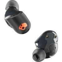 Skullcandy Sesh ANC Active In-Ear Noise Canceling Wireless Earbuds, 48 Hr Battery, IP67 Waterproof, Microphone, Works with iPhone Android and Bluetooth Devices - True Black/Orange