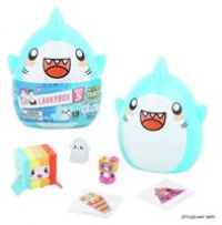 LankyBox 2702 Mystery Thicc Shark Glow Pack with 5 Exciting Toys to Discover Inside, Officially Licensed Merch, Multicolour