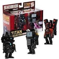 SKIBIDI Toilet Titan 3 Pack – All-New Collectibles, Officially Licensed Toilet Merch