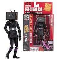 SKIBIDI Toilet Deluxe Figure TV Woman, Collectible Figures, Officially Licensed Toilet Merch, Black