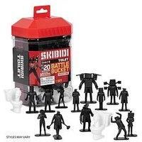 SKIBIDI Toilet Battle Bucket, Collectible Figures, Officially Licensed Toilet Merch