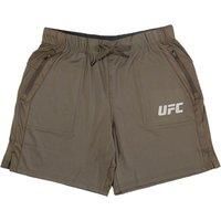 UFC Men’s Elastic Waist Shorts Without Brief, Size- S, Color- Olive