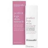 This Works Perfect Legs Skin Miracle, 150 ml - Multi-Vitamin Enriched Tinted Serum for a Natural Glow for All Skin Tones - With Vitamin C, Caramel and Arnica to Combat Uneven Skin Tone and Bruising