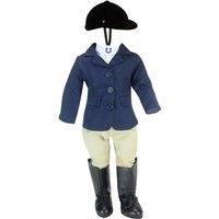 18 Inch Dolls Dress Up set Equestrian Horse Riding Outfit Playset Boots Jacket